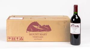 AUSTRALIA: Mount Mary Vineyard, Yarra Valley: Quintet, 1996. (12 bottles) in original shipping box.