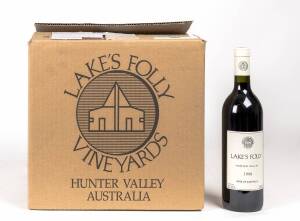 AUSTRALIA: Lake's Folly, Hunter Valley, Cabernets, 1998. [12 bottles] in original shipping carton.