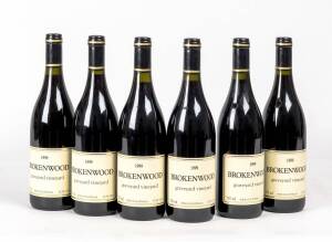 AUSTRALIA: Brokenwood, Graveyard Vineyard, Hunter Valley, Shiraz, 1999. [6 bottles].