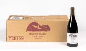 AUSTRALIA: Mount Mary Vineyard, Yarra Valley: Quintet, 1999. (6 bottles); plus, Mount Mary Vineyard, Yarra Valley: Pinot Noir, 1999 (6 bottles); in original shipping box. [12 bottles].