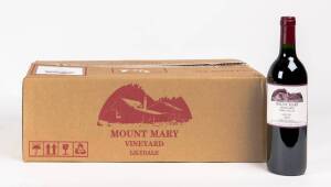 AUSTRALIA: Mount Mary Vineyard, Yarra Valley: Quintet, 2000. (12 bottles) in original shipping box.