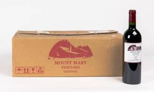 AUSTRALIA: Mount Mary Vineyard, Yarra Valley: Quintet, 2004. (12 bottles) in original shipping box.