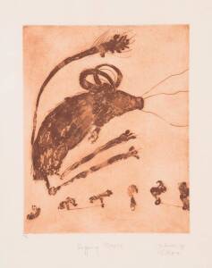 JOHN HENRY OLSEN (BORN 1928), Hopping Mouse 1978, etching 57/60, signed, dated, titled and editioned to margin, 50 x 40 cm