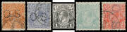 Carton of duplicated remainders with numerous better items noted including 1d State 3 die proof in black reduced to stamp-size; Single Watermark ½d 'CA' & 'JBC' Monogram singles & "Cyprus" green block of 6, ½d orange Harrison Imprint blocks of 8 x2, 1d vi