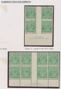 Carton of duplicated remainders with numerous better items noted including 1d State 3 die proof in black reduced to stamp-size; Single Watermark &frac12;d 'CA' & 'JBC' Monogram singles & "Cyprus" green block of 6, &frac12;d orange Harrison Imprint blocks of 8 x2, 1d vi - 3
