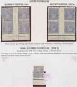 Carton of duplicated remainders with numerous better items noted including 1d State 3 die proof in black reduced to stamp-size; Single Watermark ½d 'CA' & 'JBC' Monogram singles & "Cyprus" green block of 6, ½d orange Harrison Imprint blocks of 8 x2, 1d vi - 4