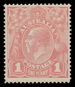 ONE PENNY RED COMB PERF SMOOTH PAPER: CATALOGUED SHADES: 1d lilac-rose with the Watermark Inverted as always. No longer listed in the ACSC. [This is a controversial shade, formerly listed as G14]