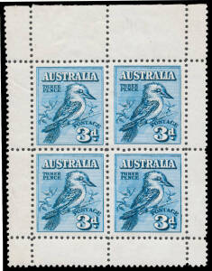 "MINIATURE SHEETS": Sheetlet in an unusually bright shade of blue with very white gum, apparently produced by photolithography. A very creditable forgery. [This item originated with a Canadian dealer who sent it to Gary Watson for auction in the 1980s. On