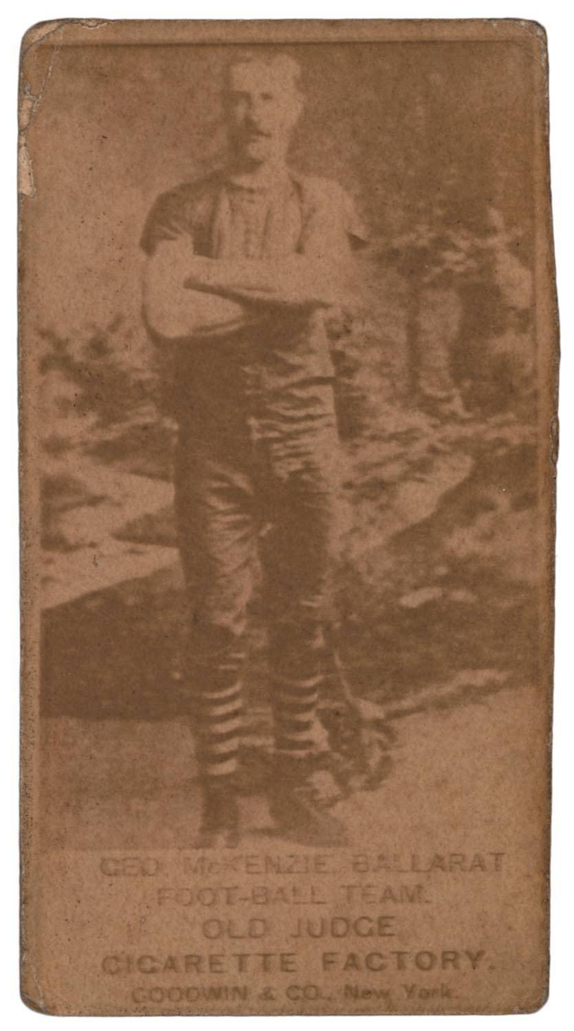 1887-89 Old Judge Cigarettes Celebrities