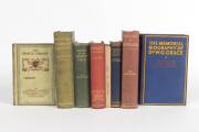 CRICKET BOOKS, noted "The Memorial Biography of Dr W.G.Grace" by Lord Hawke, Lord Harris & Home Gordon [London, 1919]; "England v Australia" by P.F.Warner [London, 1912]; "Recovering The Ashes - An Account of the Cricket Tour in Australia 1911-12" by J.B.
