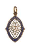 MELBOURNE CRICKET CLUB, 1913-14 membership badge, made by Stokes, No.2629.