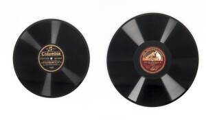 1930 AUSTRALIAN TEAM: 78rpm record "The 1930 Australian XI: Winners of the Ashes", features the voices of Don Bradman, Tom Wall, Stan McCabe, Bill Woodfull, Alan Kippax & Clarrie Grimmett. Plus Stanley Bruce (8th Prime Minister of Australia) 1929 78rpm re