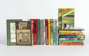 1970s CRICKET LIBRARY, noted "Early Memories of Frank Woolley" (signed) [Kent, 1976]; "A History of West Indies Cricket" by Ross [London, 1976]; "The Barry Richards Story" by Barry Richards [London, 1978]. Poor/G condition.