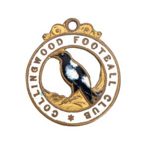 COLLINGWOOD: c1920 "Collingwood Football Club" badge. Very scarce.