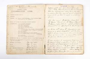 COLLINGWOOD: Minute Book of Collingwood Committee Meetings from March 1934 to December 1935. Much fascinating reading.