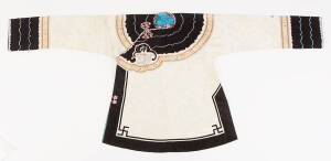 A Chinese silk jacket, late Qing Dynasty