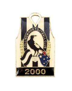 COLLINGWOOD: 2000 membership badge, number "1". Very desirable.