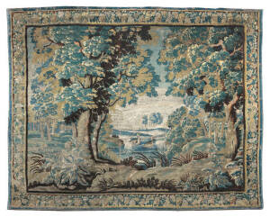 An Aubusson verdure tapestry, French, 17th Century