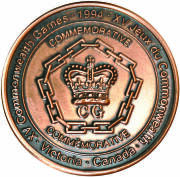 PARTICIPATION MEDALS, from 1974 Christchurch, 1982 Brisbane (in presentation case), 1990 Auckland & 1994 Victoria (in presentation box. Also 1958-70 badges (6). - 3