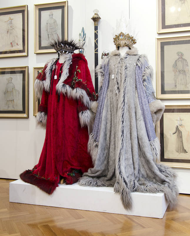 SNOW QUEEN & CHRISTMAS costumes from the theatre production of The Lion the Witch & the Wardrobe's Australian tour.