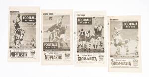 1964 "Football Record"s, noted home & away (17), 1st Semi Final, 2nd Semi Final, Preliminary Final & Grand Final - Melbourne v Collingwood. Fair/G condition.