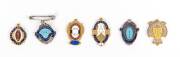 HORSE RACING BADGES: c1926-90s collection, noted VATC 1931-32; Sydney Turf Club (13); AJC (5); Tatersalls Racing Club (12); other Australian (17) with Alice Springs, Devonport, Gawler, Geelong, Horsham.. ; South Africa racing (11) plus "West Rand Union Cl