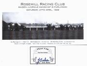PHAR LAP: Card "Phar Lap - The First Victory" signed by jockey Jack Baker, plus picture of Phar Lap's maiden win at Rosehill on 27th April 1929.