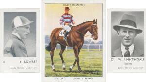 1939 Wills "Racehorses & Jockeys 1938" [40]; plus 1955 Daily Herald "Turf Personalities" [32] G/VG.&nbsp;