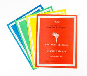 "The Arts Festival of the Olympic Games", 4 programmes for concerts by the Sydney/Melbourne Symphony Orchestras.&nbsp;