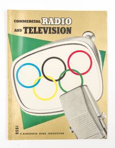 "Commercial Radio and Television", published by Newspaper News Pty Ltd [Sydney, 1956]. Fair/Good condition.