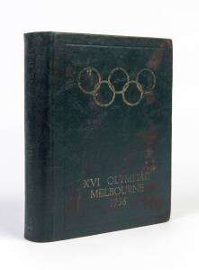 1956 MELBOURNE OLYMPICS: "The Official Report of the Organizing Committee for the Games of the XVIth Olympiad, Melbourne, 1956" [Melbourne, 1958], 760pp. Fair condition (no dust jacket).