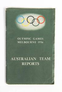 "Australian Olympic Team at Melbourne" by William Uren [Melbourne, 1957].