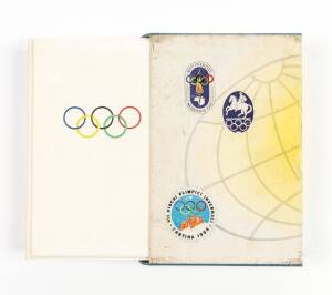 "Olympische Spiele 1956 - Cortina, Stockholm, Melbourne" edited by Harald Lechenperg [Munich, 1957], in slip-case.