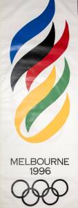 1996 Melbourne Olympics Bid street banners.