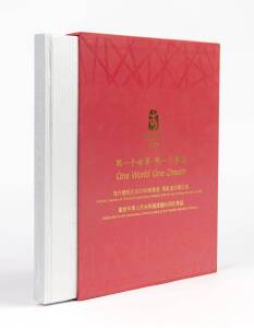 2008 BEIJING OLYMPICS: "Beijing 2008 - One World One Dream" [Beijing, 2009], 208pp, with slip-case.