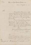 PARLIAMENTARY REPORT, etc.: July & August 1872 covering letters to the Mayor of Richmond from the Melbourne Offices of the London International Exhibition of 1873 soliciting support; together with the printed 1873 Report to the NSW Houses of Parliament se