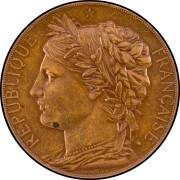 MEDALLIONS: Bronze (68mm), bust of France facing left, reverse Victory flying above grounds with trumpet and wreath, awarded to 'BRIGHT BROTHERS' &nbsp;carried above winged figure, VF.