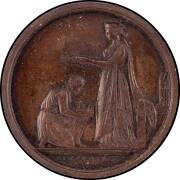 MEDALLIONS: Bronze (47mm) 'AUSTRALIAN JUVENILE INDUSTRIAL EXHIBITION' surrounding 'BALLAARAT / 1878', by E.A Altmann Melbourne, edge (6mm) inscribed 'A. Horton', some scratches, EF.&nbsp;