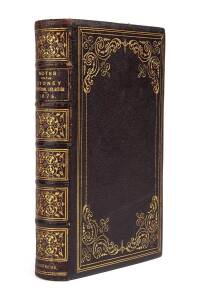 "NOTES on the SYDNEY INTERNATIONAL EXHIBITION of 1879. with photo-type illustrations." Compiled at the Government Printing Office. [Thomas Richards, Government Printer, Sydney, 1880]. 327pp in full leather binding with gilt decorations. Ferguson 10803a