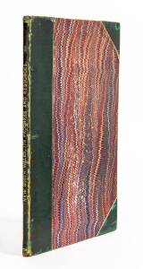 "NEW SOUTH WALES, its PROGRESS AND RESOURCES. Published by Authority of the COMMISSIONERS FOR THE CALCUTTA INTERNATIONAL EXHIBITION." [Thomas Richards, Sydney, 1883] 44pp. Contemporary binding. Ex Colonial Secretary's Office. [Ferg.8482].