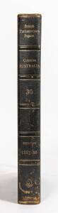 "Irish University Press Series of British Parliamentary Papers - Papers Relating to the Adelaide Jubilee Exhibition and Other Affairs in Australia 1883-88" [Shannon, Ireland, 1969]. 482 pp Facsimile edition.