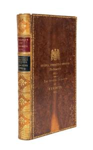 "Centennial International Exhibition, Melbourne, 1888. Commission, List of Commissioners, Rules & Regulations" (87pp); The Official Catalogue of the Exhibits" Volumes 1 & II (174pp & 168pp); "Official Guide to the Picture Galleries and Catalogue of Fine A