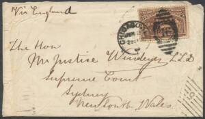 EXPOSITION POSTAL STATIONERY: Embossed Envelopes 1c 2c 5c & 10c all unused, 2c uprated with 1c + Columbus 2c & 5c to NSW and 5c to Victoria x2; also commercial usages of the Columbus stamps values to 5c on envelopes x2, on 1c Postal Card & on part of a&nbsp;De