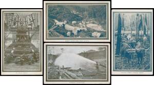 "SEMI-OFFICIAL" POSTCARDS - TASMANIA: Exhibition cards produced by John Vail, Tasmanian Government Printer with 21 of the 23 recorded scenes, comprising