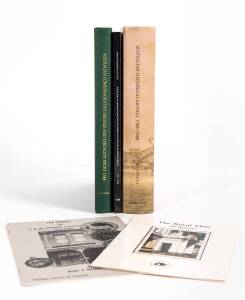 MEDALS REFERENCE LIBRARY: Books including "Australian Commemorative Medals and Medalets from 1788" by Carlisle [Sydney, 1983]; "Australian Historical Medals 1788-1988" by Carlisle [Sydney, 2008]; auction catalogue of Dr.John M.Chapman Collection. (5 items
