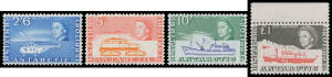 BRITISH ANTARCTIC TERRITORY: 1963-69 Pictorials including part-sheets of 29 to 1/- plus 2/- to 10/- x2 and &pound;1 red & black SG 15a, 1971 Decimal Currency Overprints x7 sets, Antarctic Treaty x41 sets, 1975-81 &frac12;d to &pound;1 blocks of 4 & 6 (10 sets), 1974 Churchi