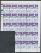 BRITISH ANTARCTIC TERRITORY: 1963-69 Pictorials including part-sheets of 29 to 1/- plus 2/- to 10/- x2 and £1 red & black SG 15a, 1971 Decimal Currency Overprints x7 sets, Antarctic Treaty x41 sets, 1975-81 ½d to £1 blocks of 4 & 6 (10 sets), 1974 Churchi - 3