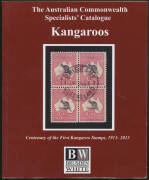 AUSTRALIA: "Kangaroos" (2013) & "King George V" (2007) editions of the "Australian Commonwealth Specialists' Catalogue", edited by Dr Geoff Kellow RDP. Absolutely indispensable references. (2) - 2