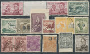 Selection including Engraved 6d Kooka mint & CTO, KGV 4&frac12;d Die II CTO & 5d overprinted 'OS' with Misplaced Overprint, 5/- Bridge CTO, 1/- ANZAC VLMtd, &pound;2 King VFU, $1 Flinders Perf 14&frac34;x14&frac14; gutter pair **, etc, generally very fine. (16)