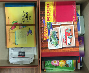 Duplicated accumulation of decimal issues with a few "prestige" types including Michael Leunig x4.